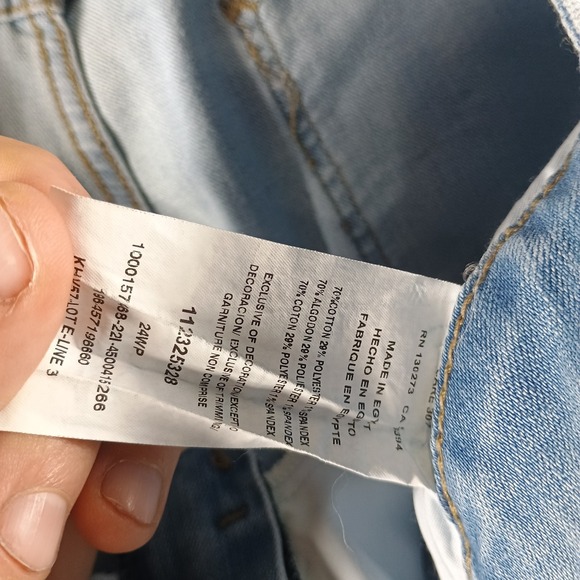 Lee Plus Midrise Relaxed Fit Straight Leg Jean Womens 24W Petite Light Wash Mom - Picture 5 of 15